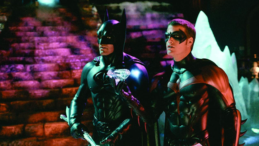 George Clooney e Chris O'Donnell em 'Batman e Robin' (1997)