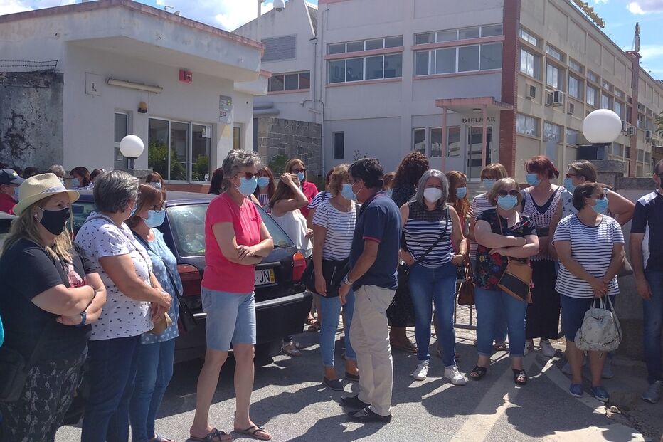 trabalhadores, fábrica, Dielmar