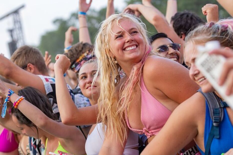 Festivaleiros no Lollapalooza