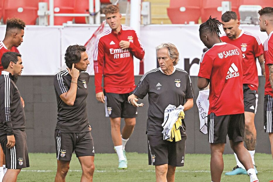 Benfica, treino, Jorge Jesus