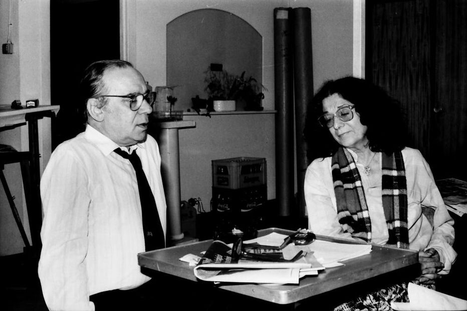 Eunice Muñoz com Raul Solnado