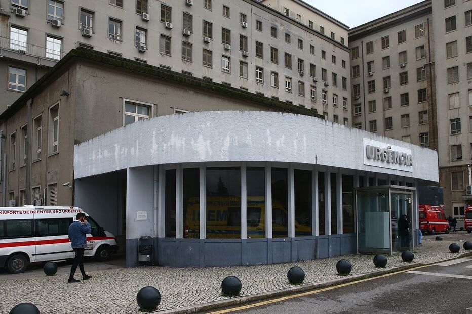 Levado para o Hospital Santa Maria 