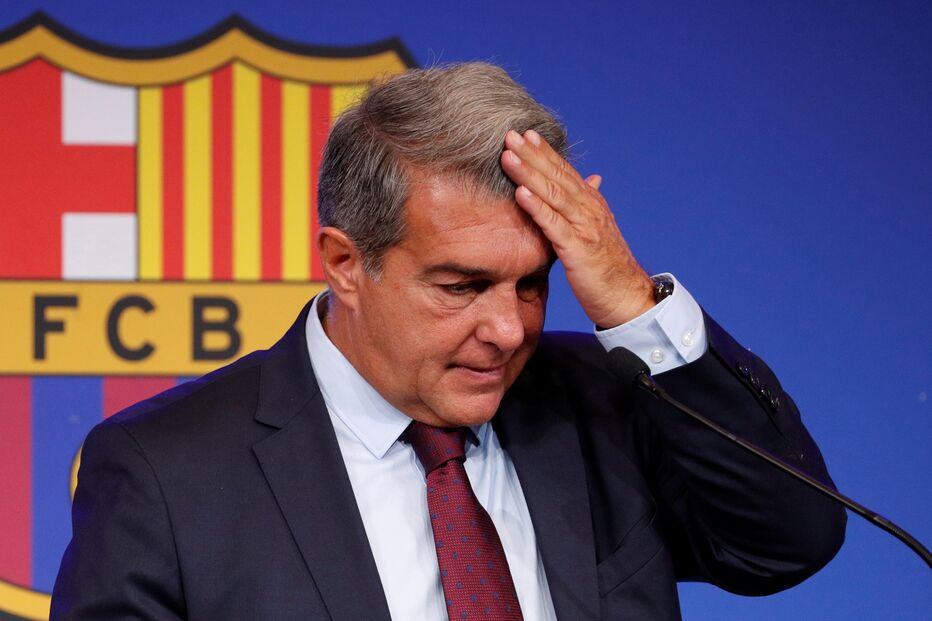 Joan Laporta, presidente do Barcelona