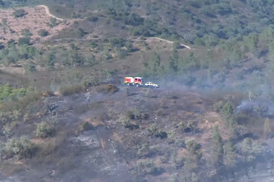 Fogo em Loulé