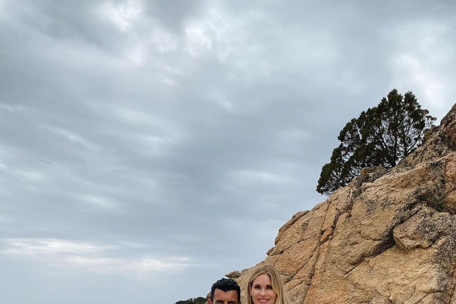 Luís Figo e Helen Svedin