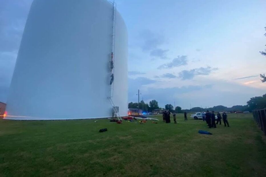 Mulher invade depósito para dar mergulho e obriga a desperdiçar 13 milhões de litros de água potável