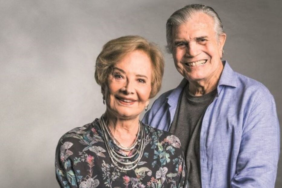 Glória Menezes, de 86 anos, e Tarcísio Meira, de 85, estão ambos internados  em São Paulo