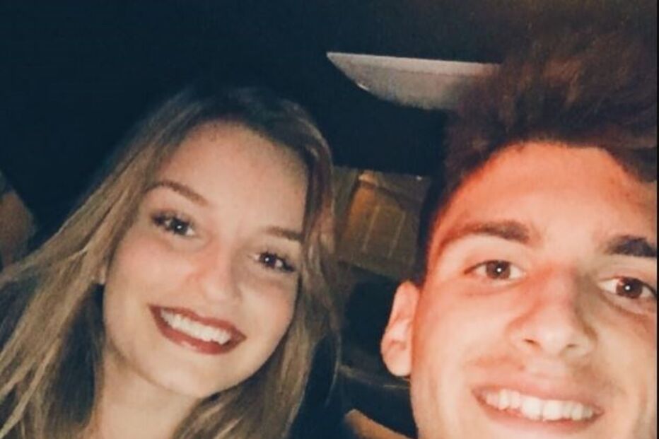 Rita Salvador com Rúben Vinagre