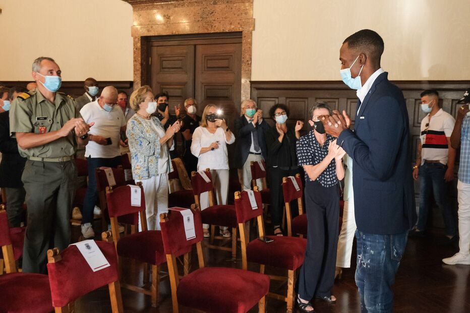 Homenagem a Pedro Pichardo pela câmara municipal de Setúbal