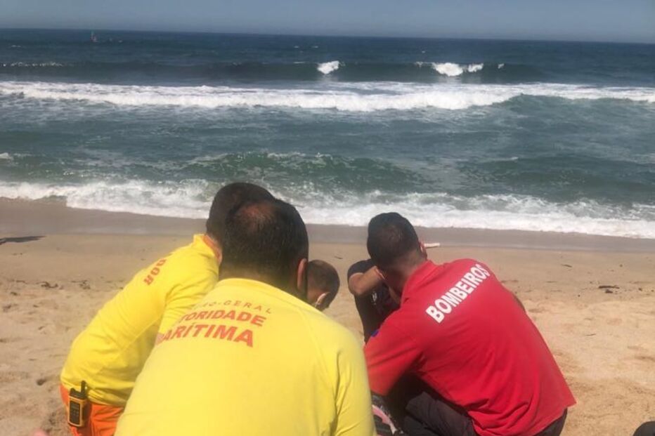 Vítimas foram resgatadas pelo nadador-salvador