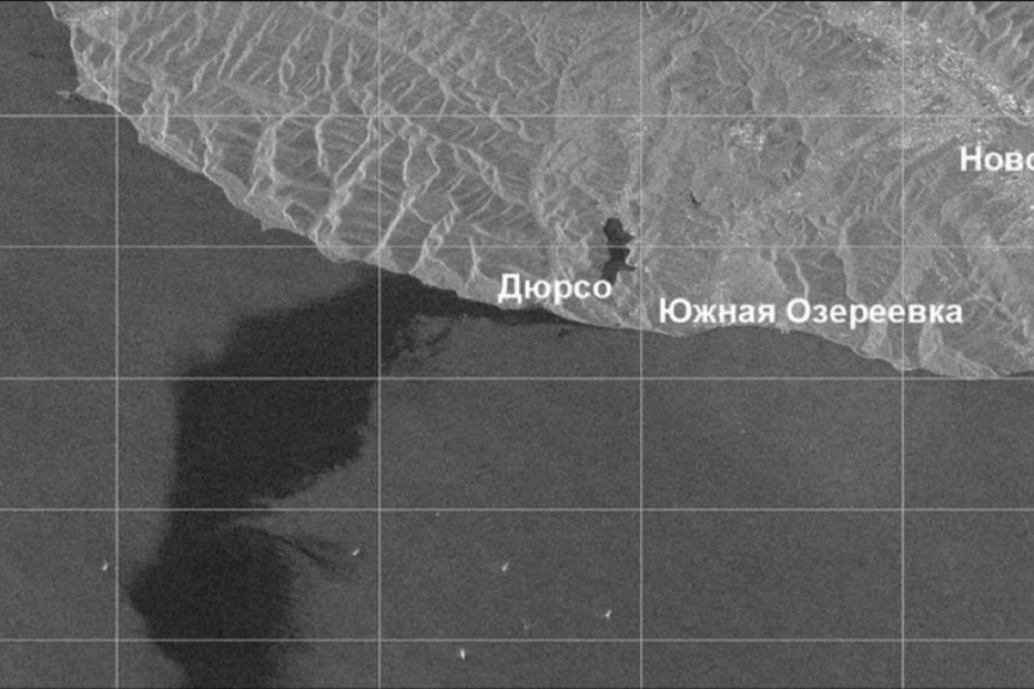 Derrame de crude no Mar Negro