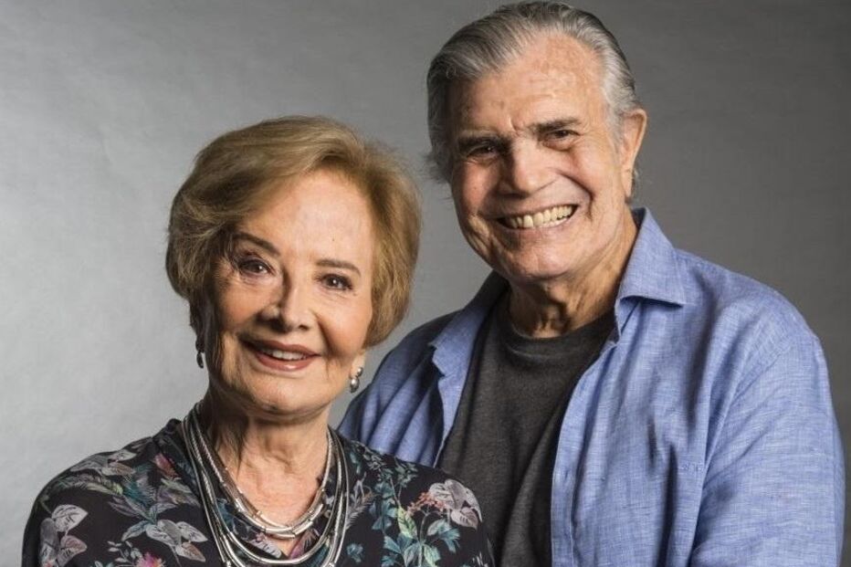 Tarcísio com a mulher, Glória