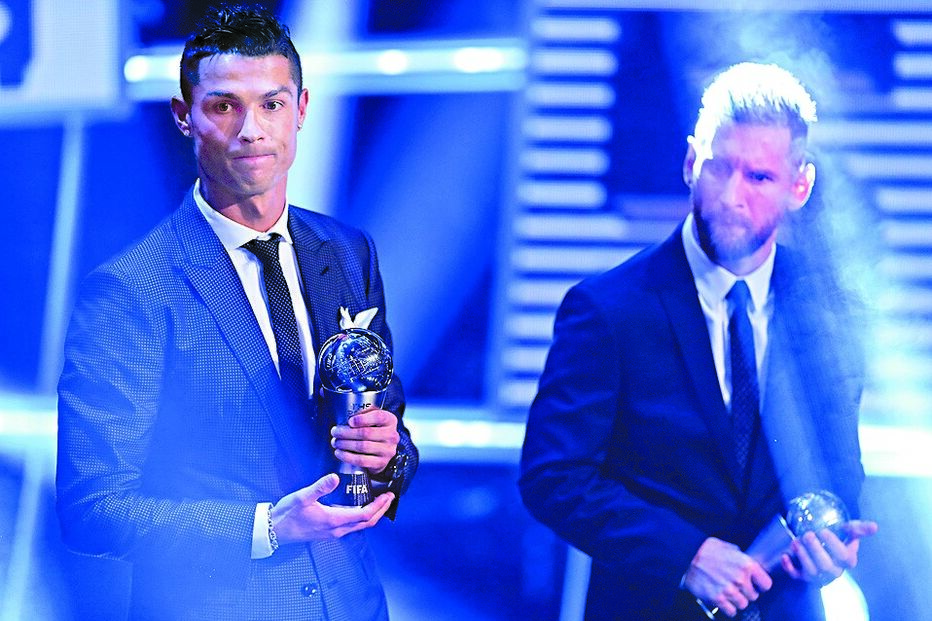 Cristiano Ronaldo e Messi