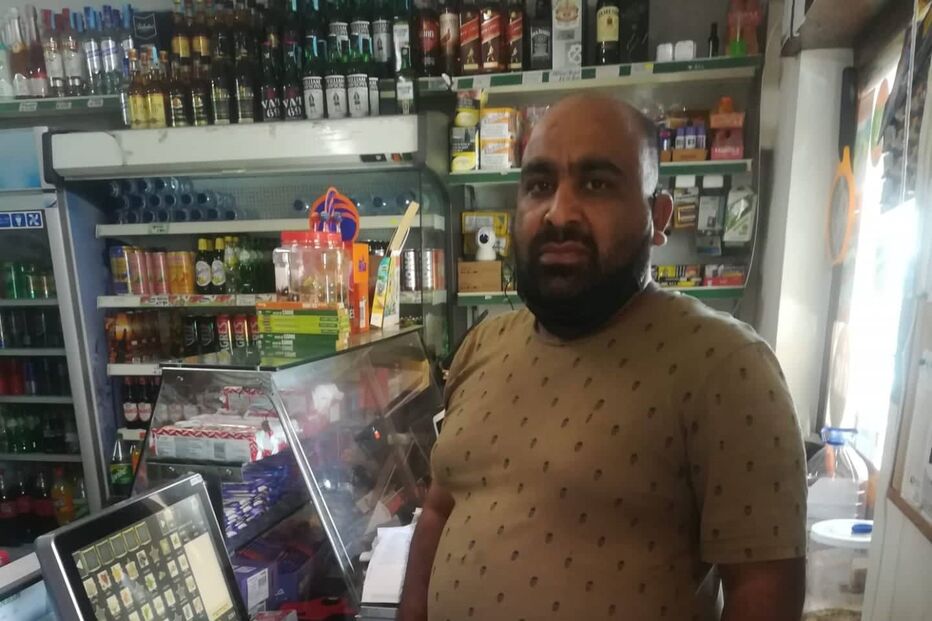 Harpreet Singh, assalto, minimercado