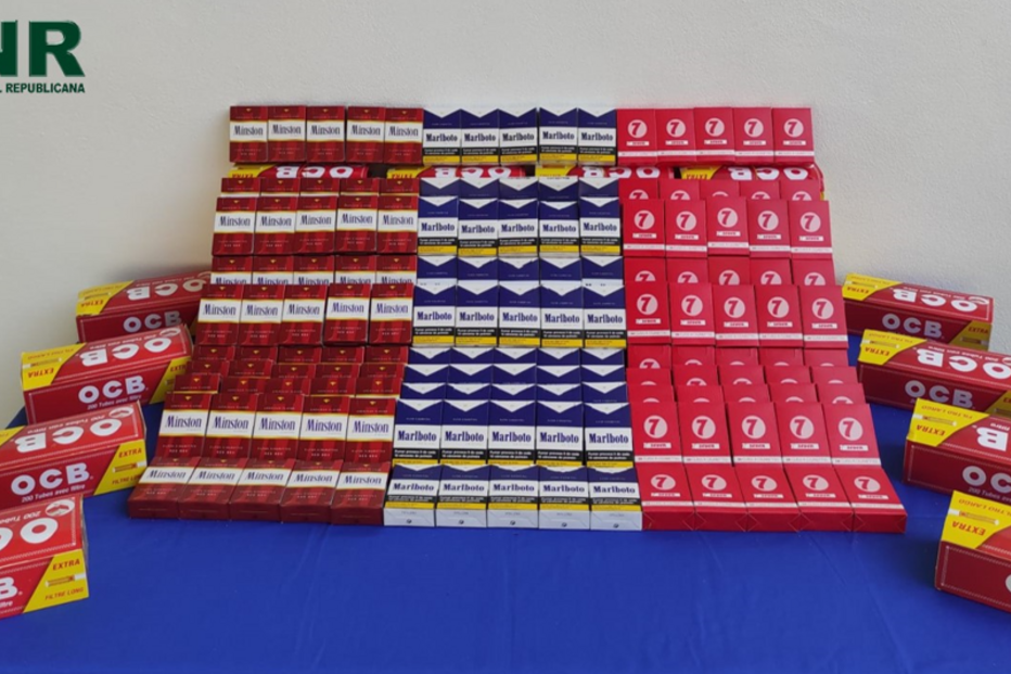 Mais de 70 mil cigarros apreendidos pela GNR em Serpa