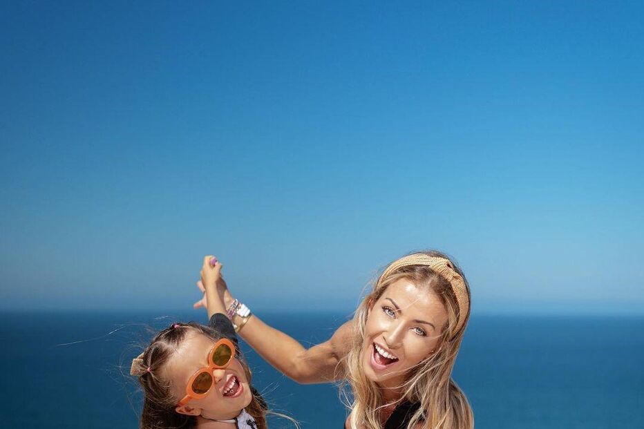 Laura Figueiredo e filha Beatriz