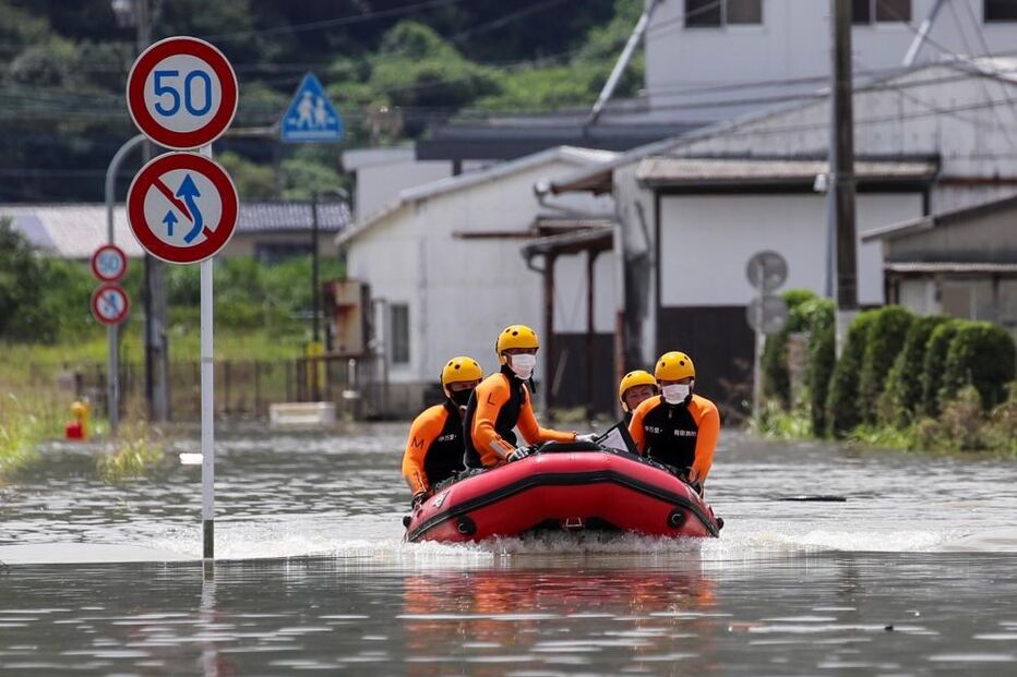 Chuvas torrenciais do Japão