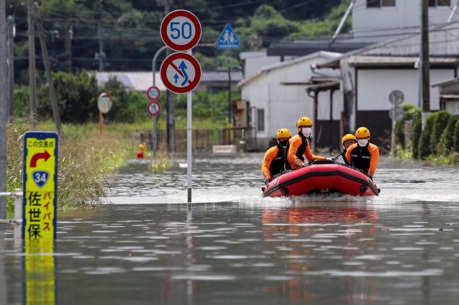 Chuvas torrenciais do Japão