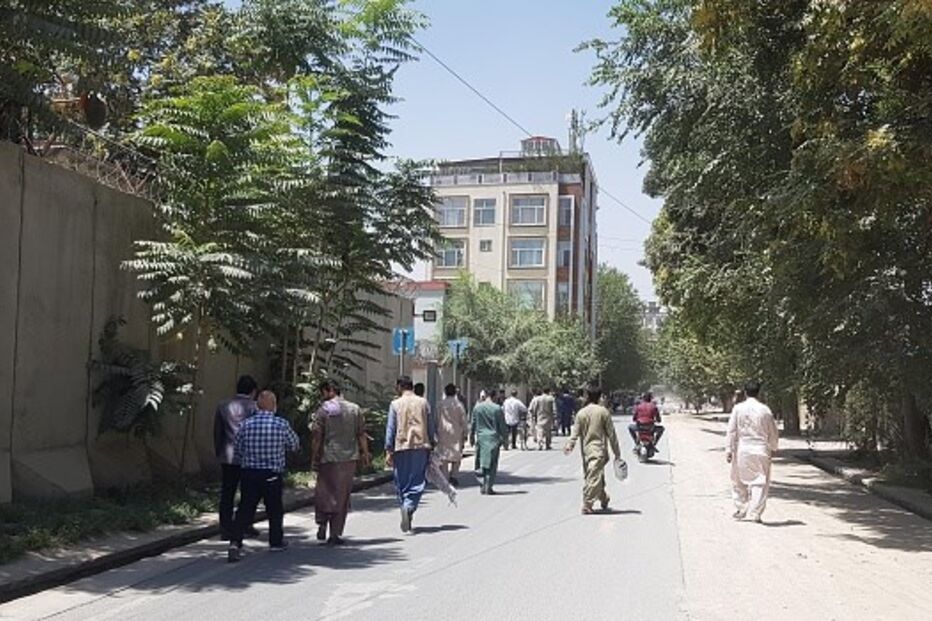 Talibãs entram em Cabul, Afeganistão 