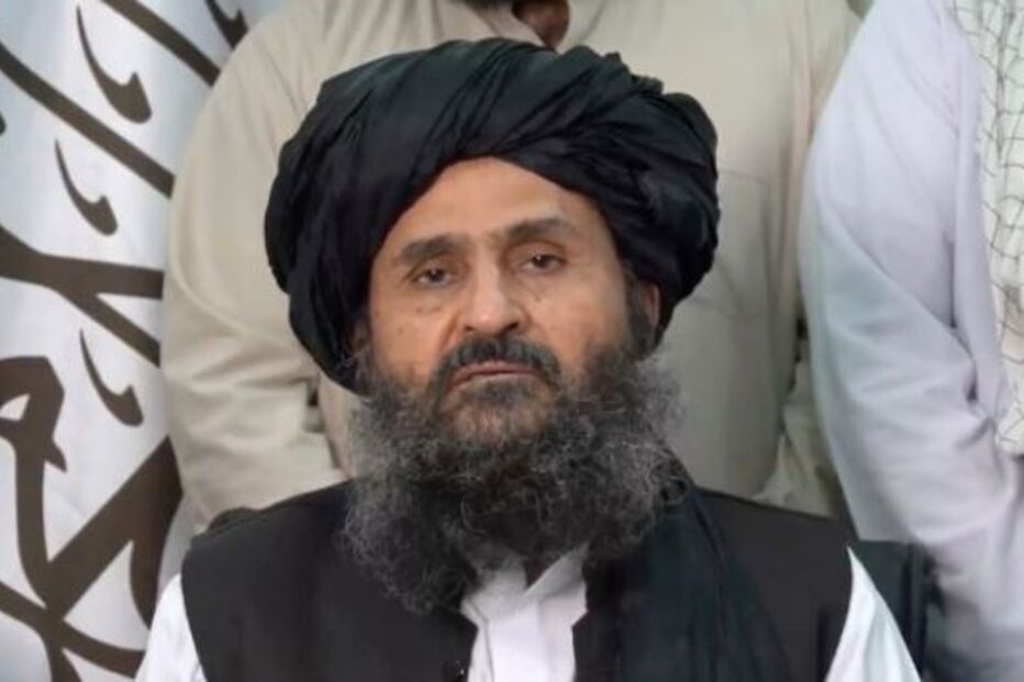 Mullah Baradar Akhund, chefe do gabinete político dos rebeldes no Qatar