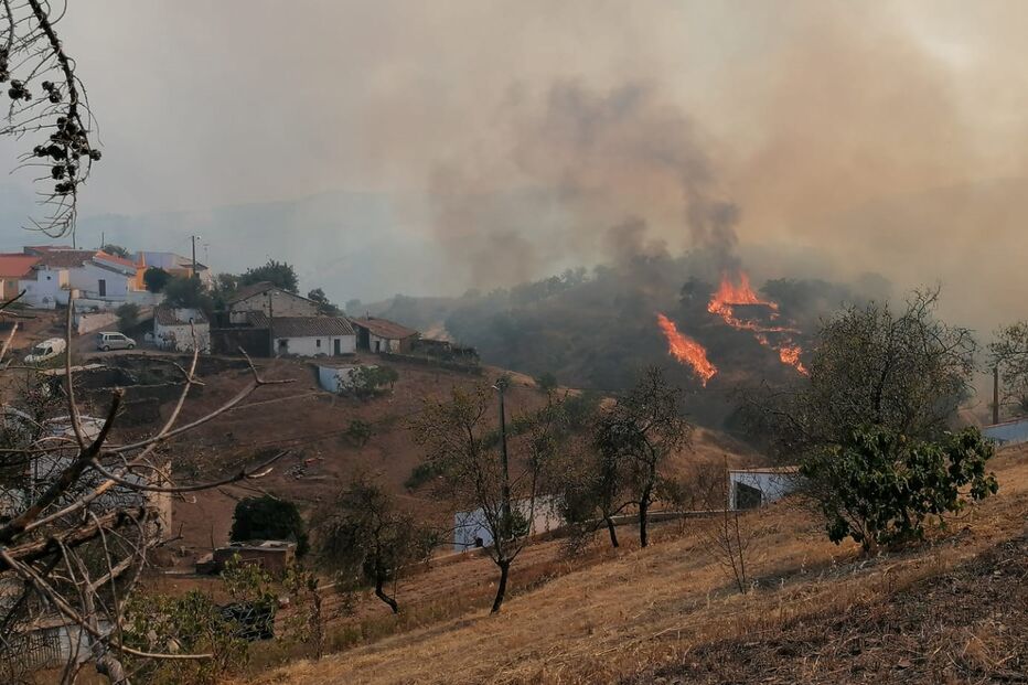 Incêndio em Castro Marim