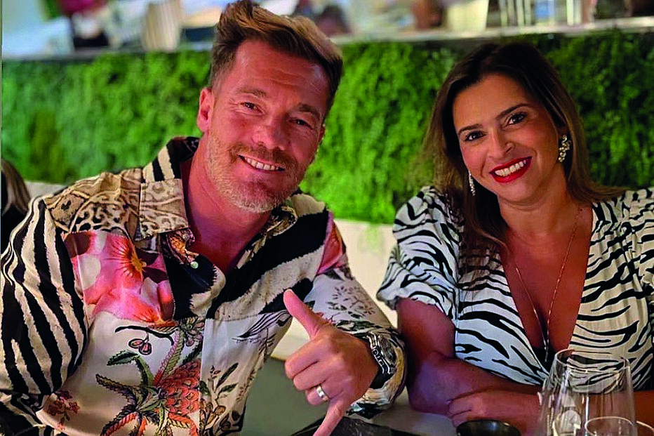 Madureira e Sandra em férias de luxo 