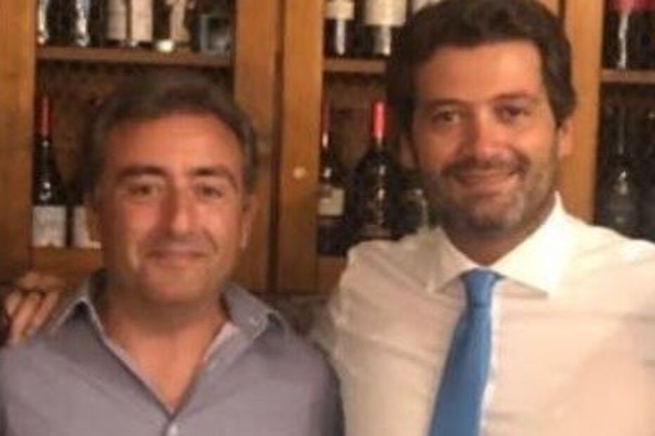 Carlos Vasques com André Ventura	