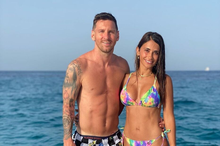 Antonella e Messi