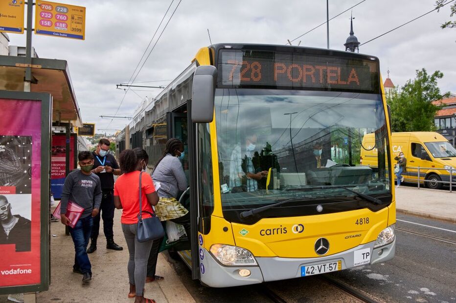 Autocarro em Lisboa