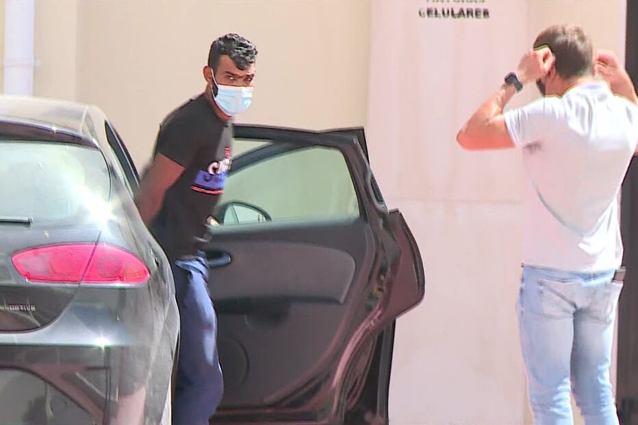 suspeito, detido, agressor