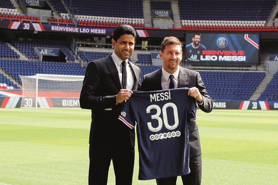 Nasser Al-Khelaifi é um ex-tenista que nasceu pobre