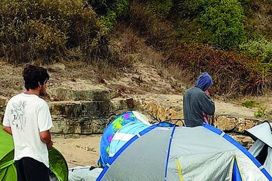 Tendas foram apreendidas 