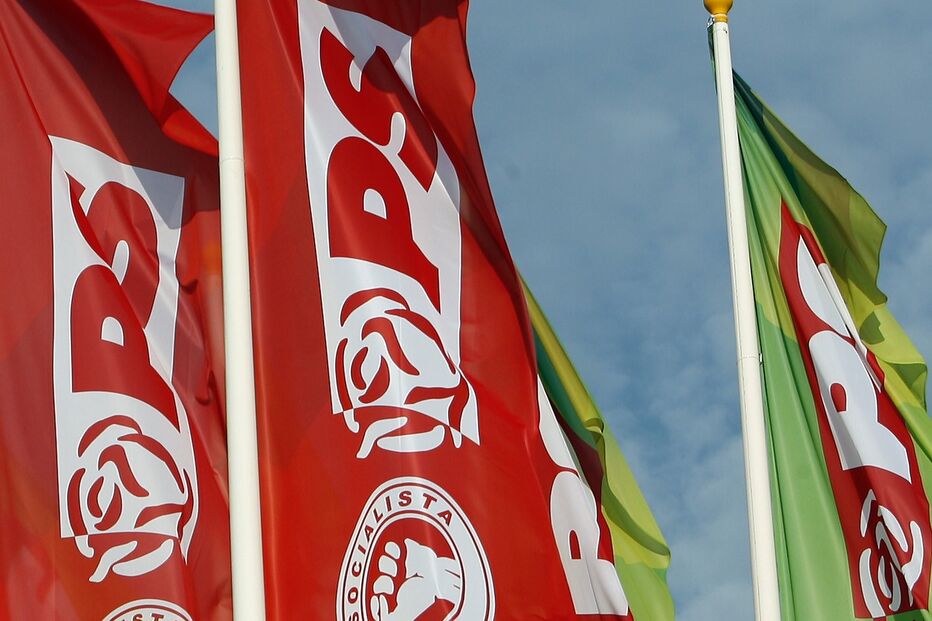 congresso ps, bandeiras