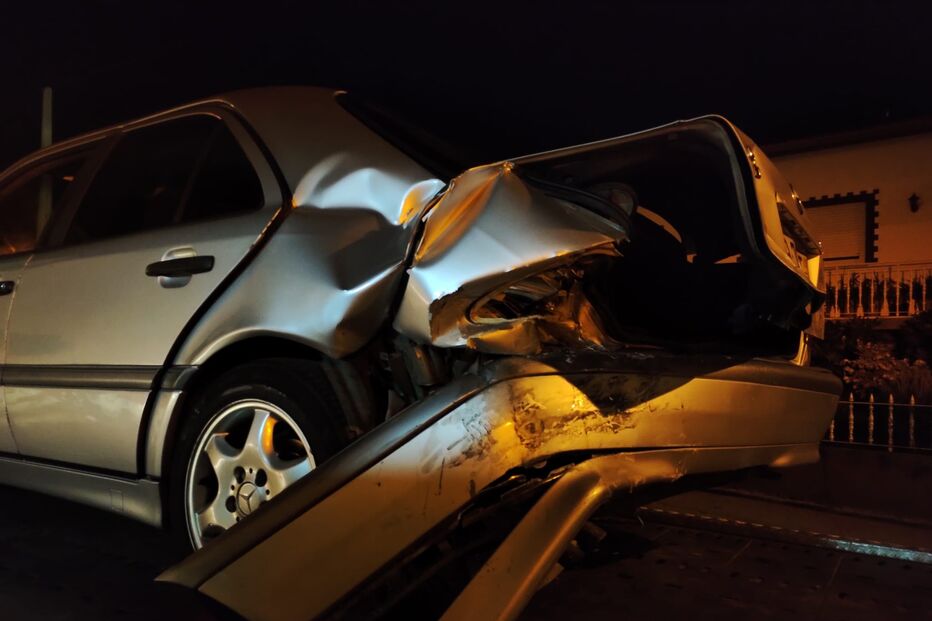 Choque em cadeia em Águeda