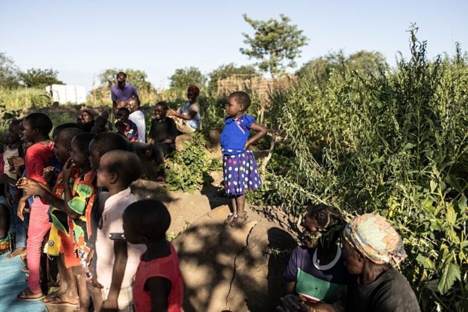 Crianças em Moçambique