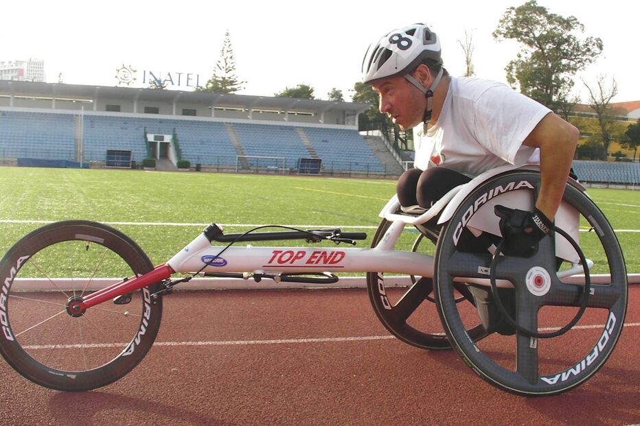 Hélder Mestre, atleta paralímpico