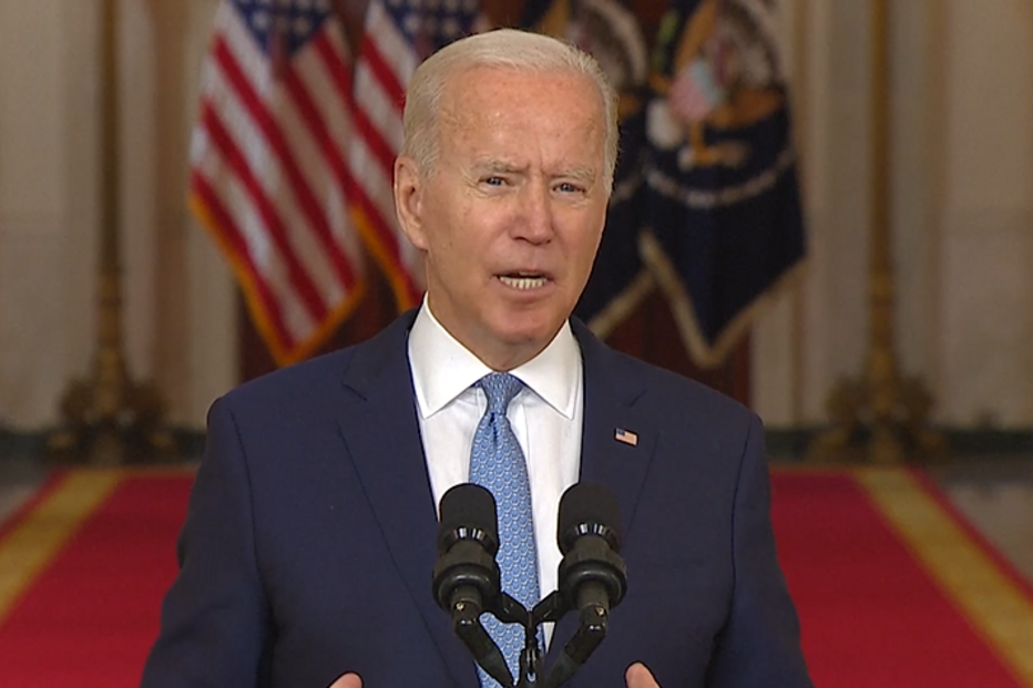 Joe Biden discursa no último dia da missão dos EUA no Afeganistão. Veja em direto