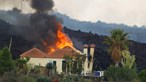 Cerca de 300 habitantes retirados devido ao avanço da lava de vulcão em La Palma