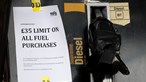 Governo britânico diz que pressão sobre postos de gasolina está a estabilizar