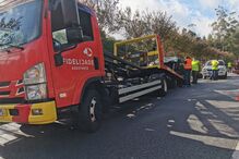 Três mulheres feridas em colisão entre três carros em Barcelos