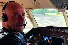 John Travolta passa férias nos Açores