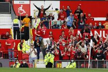 Chegar, jogar e marcar: Ronaldo inaugurou o marcador no duelo entre Manchester United e Newcastle