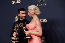 Brett Goldstein e Hannah Waddingham, da série Ted Lasso