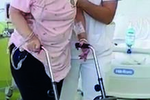 Dolores Aveiro na fisioterapia