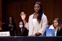 Simone Biles testemunhou em tribunal contra Larry Nassar