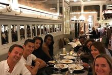 Jantar com José Semedo, Soraia e Cristiano Ronaldo