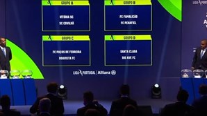 Eis os grupos da 16.ª edição da Taça da Liga