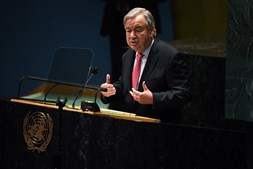 Guterres fez alerta sombrio na Assembleia Geral da ONU