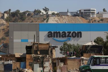 Armazém da Amazon em Tijuana, México.