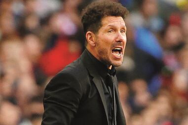 Diego Simeone é treinador do Atl. Madrid  